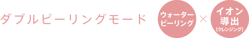 ダブルピーリングモード